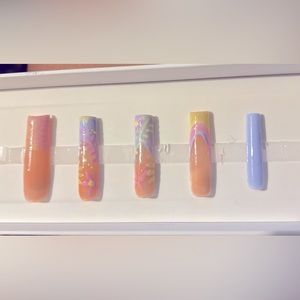 Press on nails made by me to order